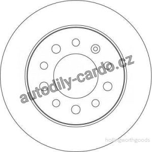 Brzdový kotouč TRW DF4282 – HYUNDAI COUPE Brzdový kotouč TRW DF4282 – HYUNDAI COUPE