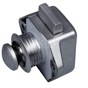 Sada nábytkových zámků Push-Lock Mini (poniklovaný mat, balení 50 ks) 307234 Sada nábytkových zámků Push-Lock Mini (poniklovaný mat, balení 50 ks) 307234