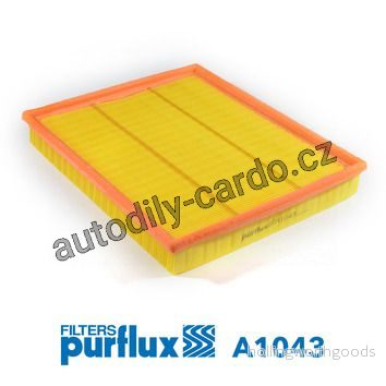 Vzduchový filtr PURFLUX A1043 Vzduchový filtr PURFLUX A1043