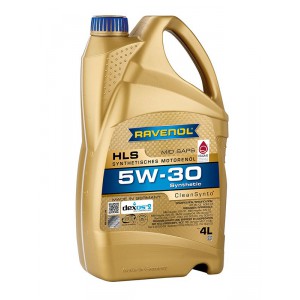 Motorový olej RAVENOL HLS 5W-30 4litry – syntetický RAV1111119-004-01-999