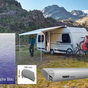Markýza střešní kazetová Thule Omnistor 6300 3,75 m (stříbrný elox, safírově modrá, výsuv 2,5 m) 313474 Markýza střešní kazetová Thule Omnistor 6300 3,75 m (stříbrný elox, safírově modrá, výsuv 2,5 m) 313474