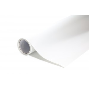 Metalická čirá bílá polepová fólie 152x1500cm - interiér/exteriér LMF02-150