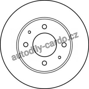 Brzdový kotouč TRW DF4158 – HYUNDAI SONATA, ATOS Brzdový kotouč TRW DF4158 – HYUNDAI SONATA, ATOS