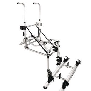 Nosný systém pro jízdní kola Thule Lift V16 (manuální stahovací, pro 2 až 3 kola, stříbrný matný, nosnost 50 kg) 312673