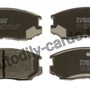 Sada brzdových destiček TRW GDB3214 – DAIHATSU TERIOS Sada brzdových destiček TRW GDB3214 – DAIHATSU TERIOS