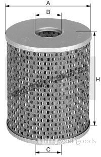 Hydraulický filtr vyvažovacího systému MANN MF H58