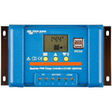 Regulátor PWM solární Victron Energy BlueSolar-LCD&usb 10A 741068