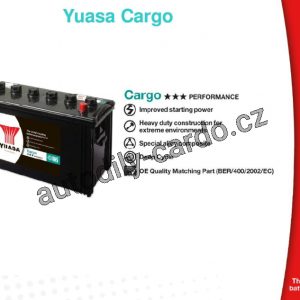 Autobaterie YUASA 625 CARGO 200Ah 1050A 12V /513x272x242/
