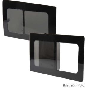 Okno zadní pevné Carbest Fiat Ducato, Peugeot Boxer, Citroën Jumper od 2007, levé zadní dveře, tónované bezpečnostní sklo, 826 × 665 mm 304274 Okno zadní pevné Carbest Fiat Ducato, Peugeot Boxer, Citroën Jumper od 2007, levé zadní dveře, tónované bezpečnostní sklo, 826 × 665 mm 304274