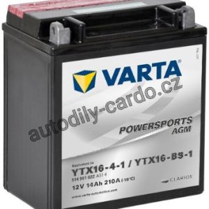 Moto baterie VARTA 514901022 14AH/210AH 12V /MOTOCYKLE AGM