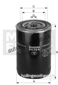 Olejový filtr MANN W719/42 (MF W719/42)
