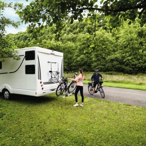 Nosník elektrokol a kol zadní Thule Excellent Lift V16 s 12V motorem (nosnost 50 kg, pro 2-3 kola) 312674