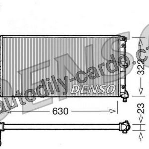 Chladič motoru DENSO (DE DRM09097) Chladič motoru DENSO (DE DRM09097)