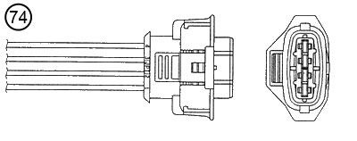 Lambda sonda NGK OZA659-EE70 Lambda sonda NGK OZA659-EE70