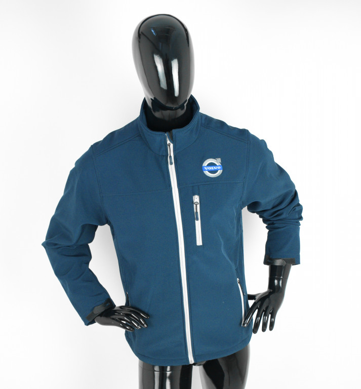 Bunda softshell VOLVO modrá L 647101