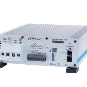 Nabíjecí centrum 3v1 Votronic VBCS 60/40/430 Triple (booster 60A, nabíječka 40A, solární regulátor 430Wp) 303307 Nabíjecí centrum 3v1 Votronic VBCS 60/40/430 Triple (booster 60A, nabíječka 40A, solární regulátor 430Wp) 303307