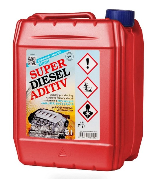 VIF Super Diesel Aditiv 5 litrů - zimní