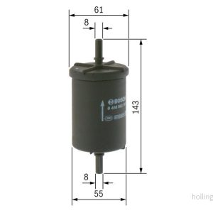 Palivový filtr BOSCH (BO 0450902161)