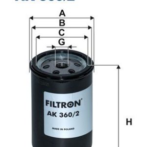 FI AK360/2 Filtr vzduchový FILTRON FI AK360/2 Filtr vzduchový FILTRON