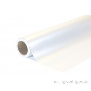 Lesklá kovová keramická bílá polepová fólie 152x1000cm - interiér/exteriér GMP07-100