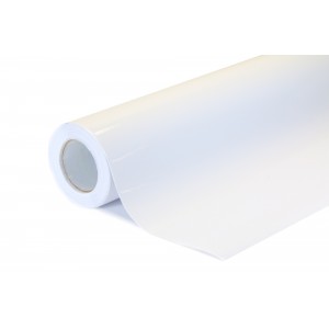 Lesklá bílá polepová fólie 152x1500cm - interiér/exteriér GF02-150