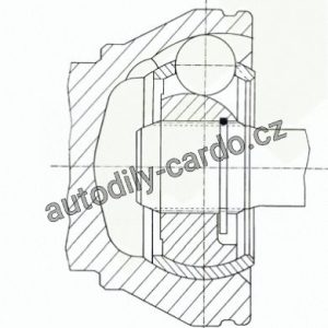 Sada kloubů, hnací hřídel LÖBRO 302984 – DAEWOO Sada kloubů, hnací hřídel LÖBRO 302984 – DAEWOO
