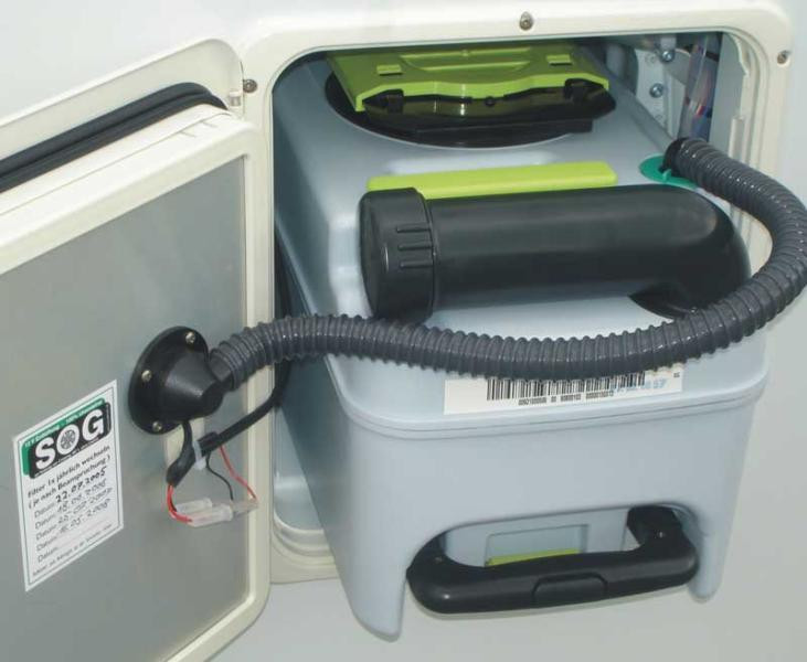 SOG odvětrávací sada Typ 3000A pro toalety Dometic CT 3000 (střešní provedení, bílá) 310069