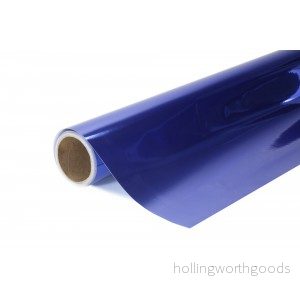 Chromovaná zrcadlová 3vrstvá modrá polepová fólie 152x1000cm - interiér/exteriér SCH04-100