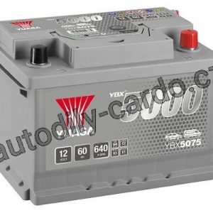 Autobaterie YUASA YBX5075 60Ah 620A 12V P+ /243x175x175/