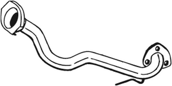 BS 730-207 Výfuková trubka BOSAL