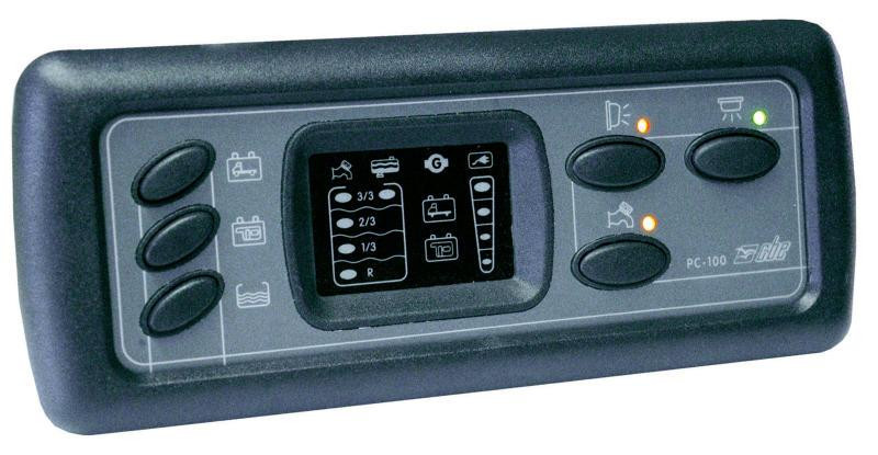 Panel ovládací a zobrazovací CBE PC100 12V s rozvodnou skříní 302599