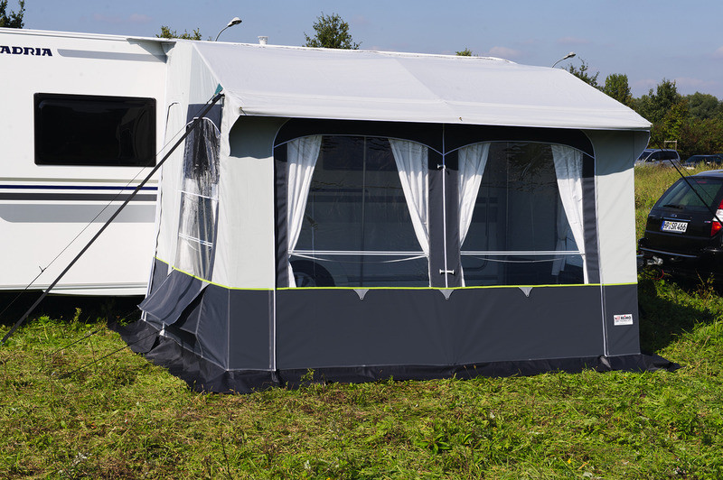 Předstan pro karavany Casa Royal 2 320 (celoroční stan, šířka 320 cm, ocelová konstrukce, montážní výška 235–255 cm) 314574