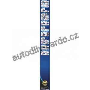 Sada stěračů VALEO Silencio X-TRM (VA 574653) – 650mm + 400mm
