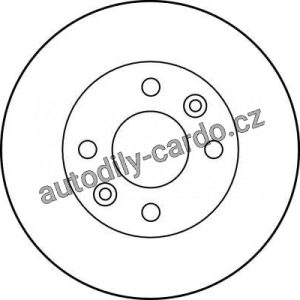 Brzdový kotouč TRW DF1009 – RENAULT Brzdový kotouč TRW DF1009 – RENAULT