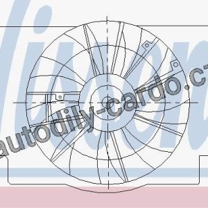Ventilátor chladiče NISSENS 85466