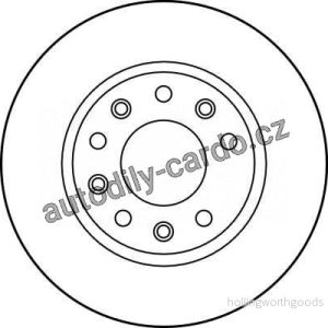 Brzdový kotouč TRW DF1022 – RENAULT Brzdový kotouč TRW DF1022 – RENAULT