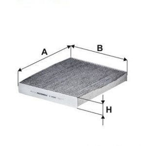 FI K1418A Kabinový filtr s aktivním uhlím FILTRON 591720 FI K1418A Kabinový filtr s aktivním uhlím FILTRON 591720