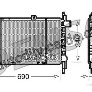 Chladič motoru DENSO (DE DRM44003) Chladič motoru DENSO (DE DRM44003)