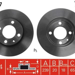 TR DF1517 Brzdový kotouč TRW – lakovaný TR DF1517 Brzdový kotouč TRW – lakovaný