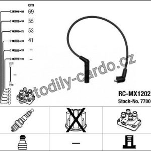 Sada kabelů pro zapalování NGK RC-MX1202