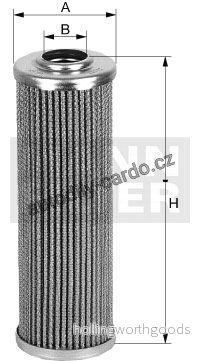 Hydraulický filtr MANN MF HD514/3