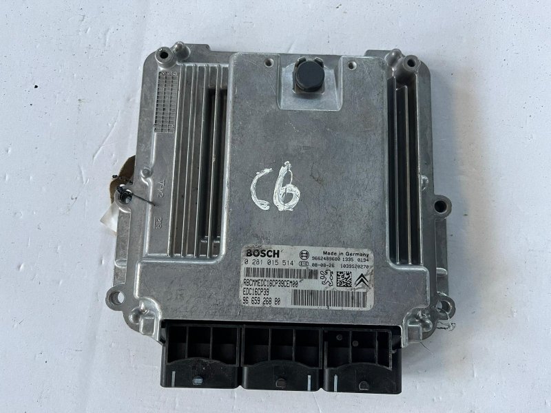 Řídící jednotka EDC16CP39 BOSCH 0281015514 CITROËN 9665926880