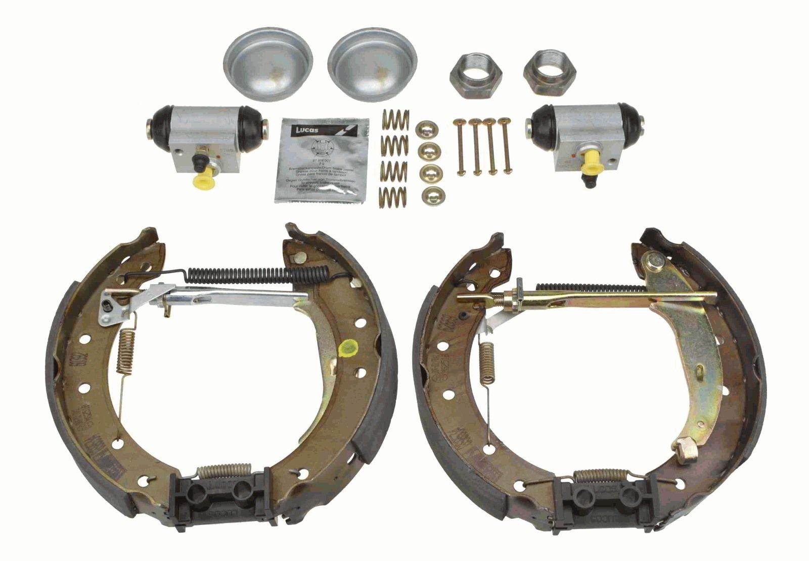 TR GSK1255 Sada brzdových čelistí TRW - SUPER KIT 925427
