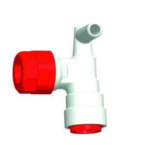 Přípojka bojleru Alde úhlová 12 mm John Guest s odvzdušněním a zpětným ventilem pro teplovodní topení v karavanech a obytných vozech 310170 Přípojka bojleru Alde úhlová 12 mm John Guest s odvzdušněním a zpětným ventilem pro teplovodní topení v karavanech a obytných vozech 310170
