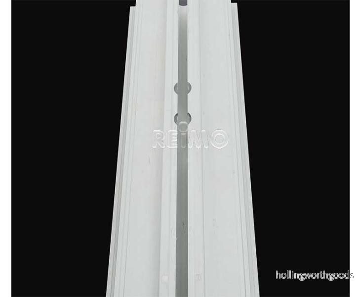 Hliníkové podlahové lišty Reimo GRIZZLY pro Ford Custom, krátký rozvor, pár (2490 mm) 301186