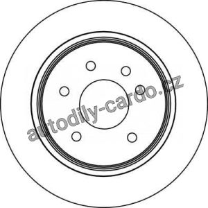 Brzdový kotouč TRW DF4094 – JAGUAR XJ6 Brzdový kotouč TRW DF4094 – JAGUAR XJ6