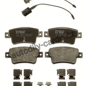 Sada brzdových destiček TRW GDB1872 – FIAT PUNTO EVO 09-