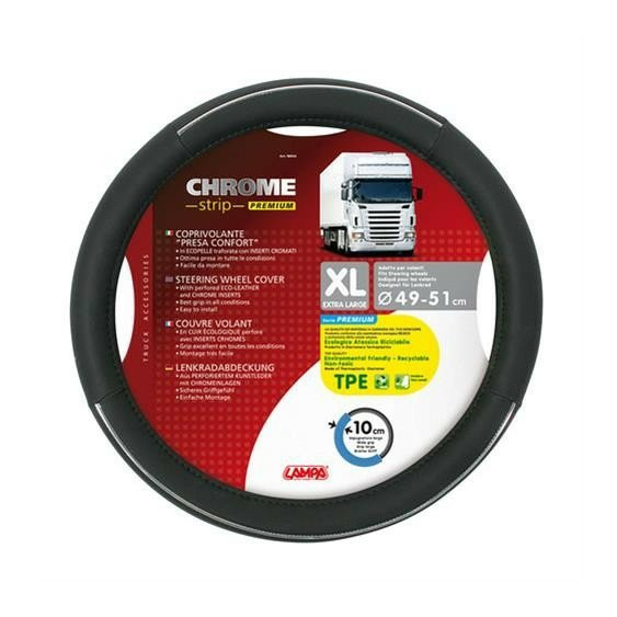 Potah volantu CROME-STRIP PREMIUM 49-51cm 631072