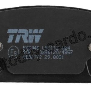 Sada brzdových destiček TRW GDB2172