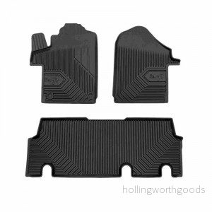 Zvýšené gumové koberečky Mercedes Vito Mixto (W447) - 3ks AKD77408609